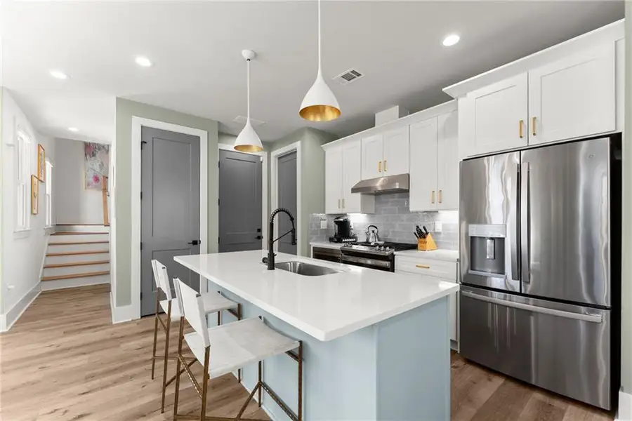 Furnished interior view inside a new home in , Gainesville (Image 33).