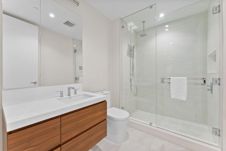 Furnished interior view inside a new home in Alina Residences, Boca Raton (Image 15).