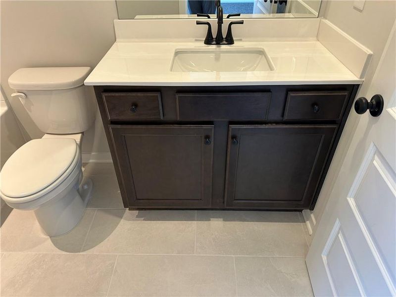 Furnished interior view inside a new home in Millstone at Mundy Mill, Gainesville (Image 5). Furnished interior view inside a new home in Millstone at Mundy Mill, Gainesville (Image 5).