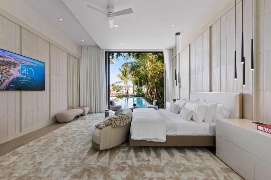 Furnished interior view inside a new home in , Palm Beach Gardens (Image 17). Furnished interior view inside a new home in , Palm Beach Gardens (Image 17).