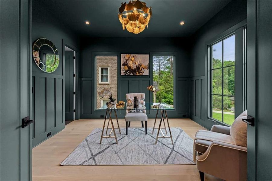 Furnished interior view inside a new home in , Atlanta (Image 15). Furnished interior view inside a new home in , Atlanta (Image 15).