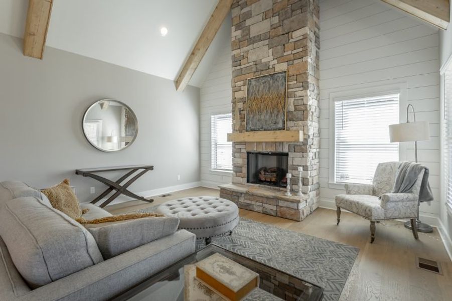 Representative furnished interior of a home built from the Autumnbrook A by Riverstone Construction, LLC in Faith View, Ooltewah (Image 53).
