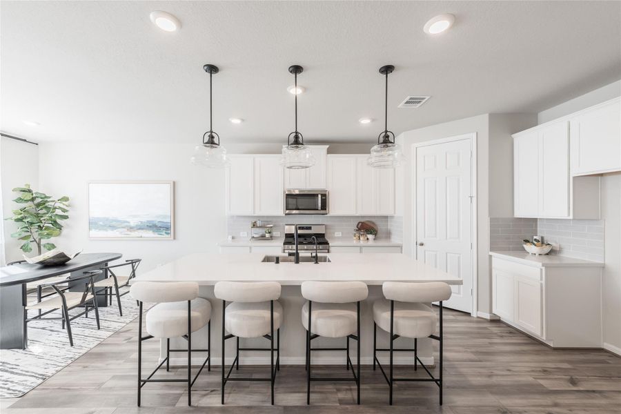 Furnished interior view inside a new home in Dellrose, Hockley (Image 12). Furnished interior view inside a new home in Dellrose, Hockley (Image 12).
