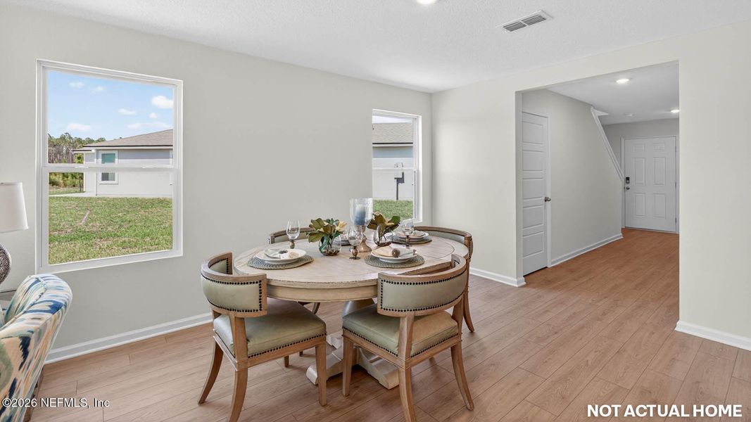 Furnished interior view inside a new home in The Arbors, Jacksonville (Image 16).