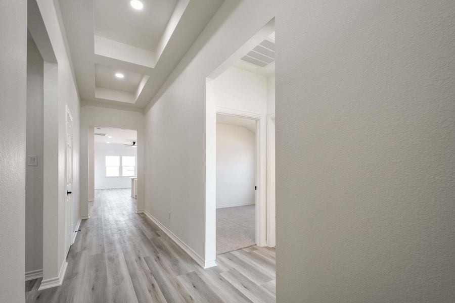 Front bedrooms