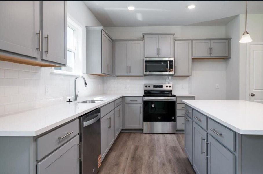 Furnished interior view inside a new home in Cedar Glen Preserve, Huger (Image 4). Furnished interior view inside a new home in Cedar Glen Preserve, Huger (Image 4).
