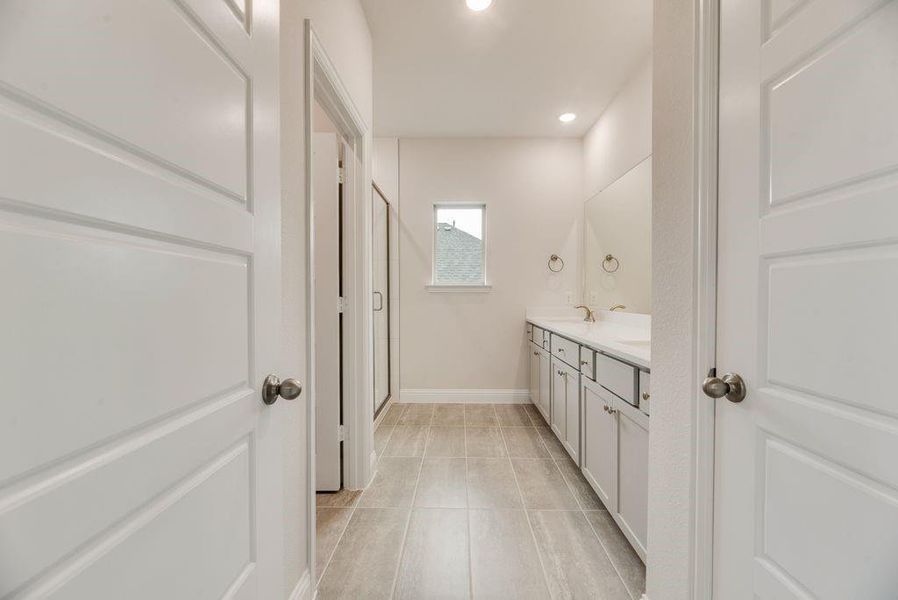 Furnished interior view inside a new home in Spiritas Ranch, Little Elm (Image 12).