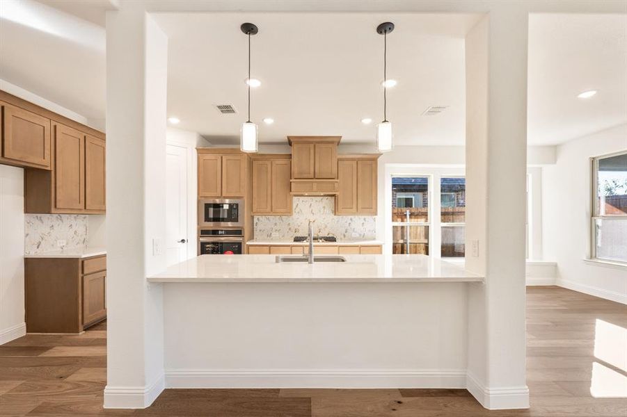 Furnished interior view inside a new home in Bear Creek Classic 60, Lavon (Image 8). Furnished interior view inside a new home in Bear Creek Classic 60, Lavon (Image 8).