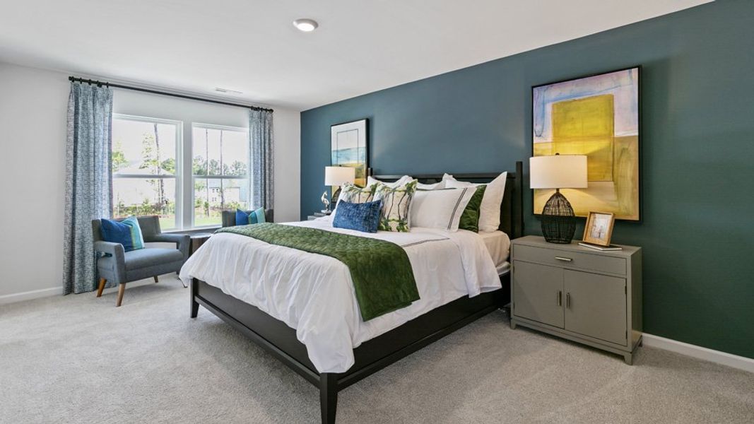 Furnished interior view inside a new home in Copper Run South, Durham (Image 11). Furnished interior view inside a new home in Copper Run South, Durham (Image 11).