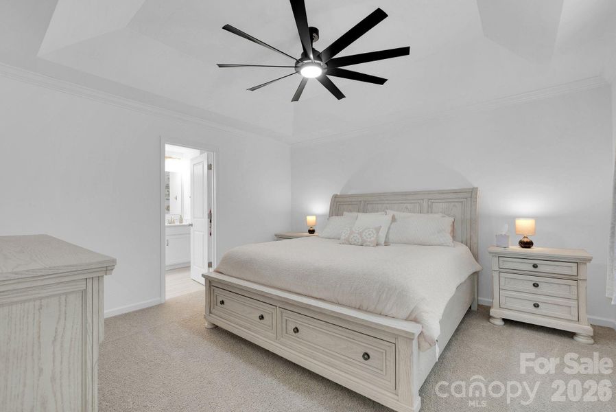 Furnished interior view inside a new home in , Wingate (Image 15).