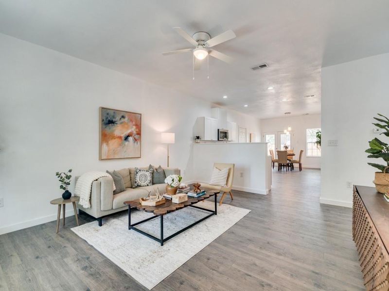 Furnished interior view inside a new home in , Commerce (Image 12). Furnished interior view inside a new home in , Commerce (Image 12).