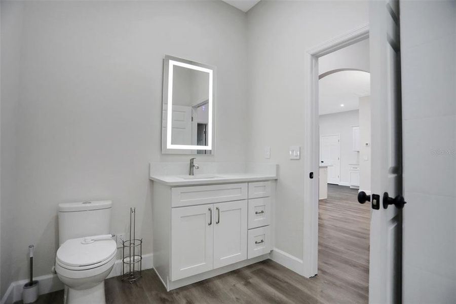 Furnished interior view inside a new home in , New Port Richey (Image 17).