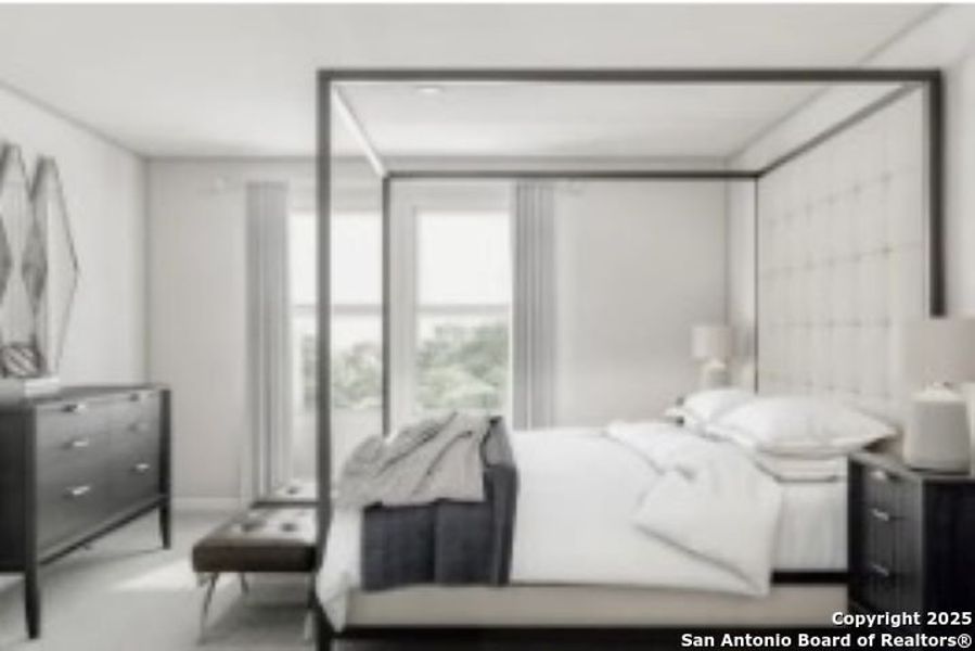 Furnished interior view inside a new home in Las Colinas, Kenedy (Image 5).