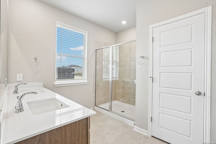 Furnished interior view inside a new home in Kallison Ranch, San Antonio (Image 17).