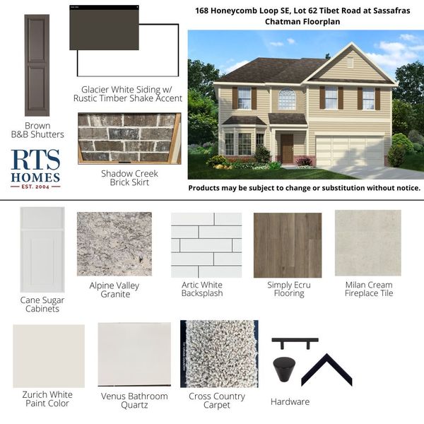 2D floor plan layout of this home in Tibet Road at Sassafras, Allenhurst, GA (Image 4).