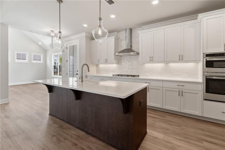 Furnished interior view inside a new home in Promenade at Sawnee Village, Cumming (Image 34).