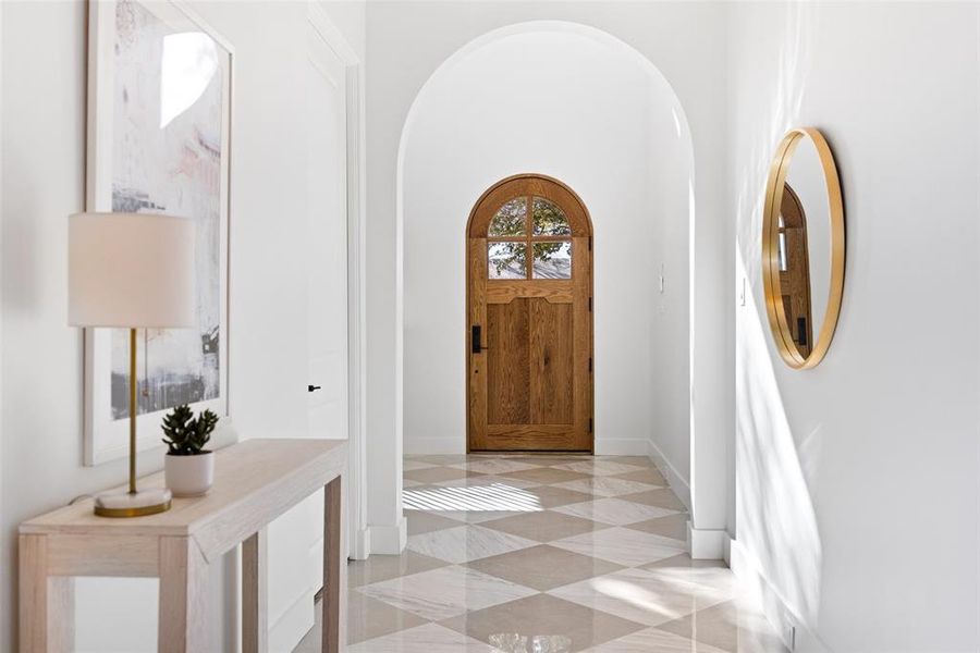 Furnished interior view inside a new home in , Dallas (Image 17).