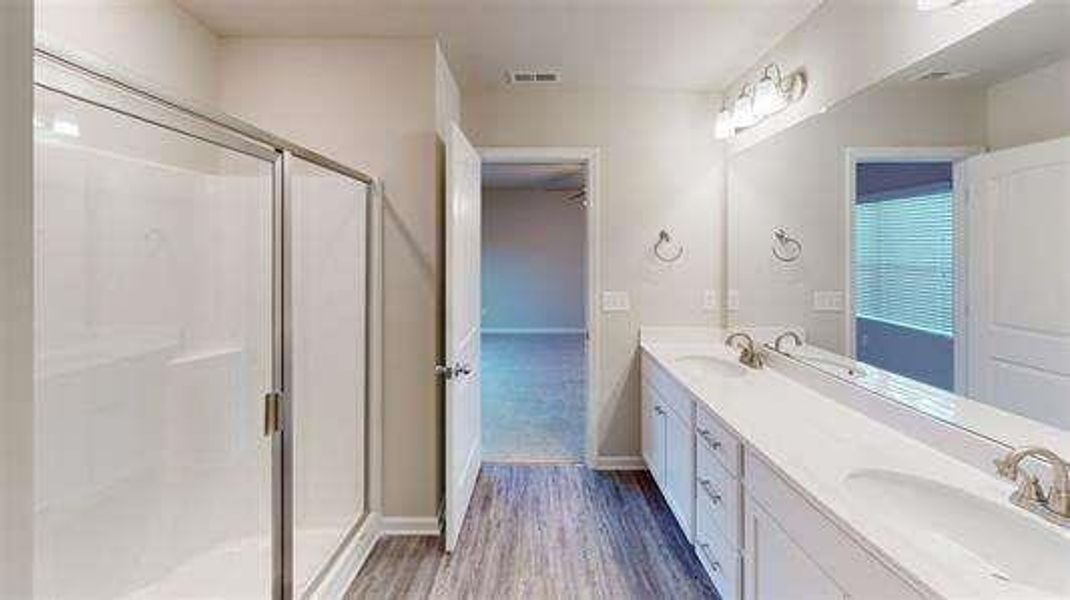Furnished interior view inside a new home in , Conyers (Image 5).