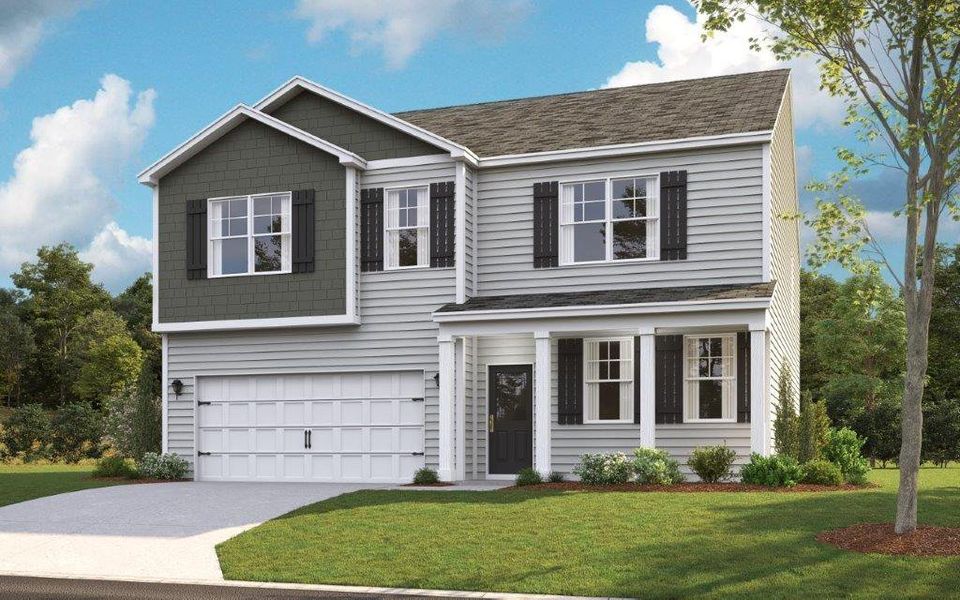 Front exterior of a home in the The Ridge at Neals Landing community, located in Knoxville, TN (Image 10). Front exterior of a home in the The Ridge at Neals Landing community, located in Knoxville, TN (Image 10).