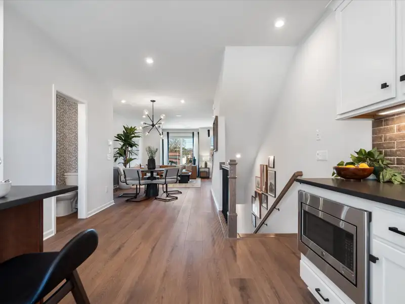 Furnished interior view inside a new home in Southmont, Charlotte (Image 9).