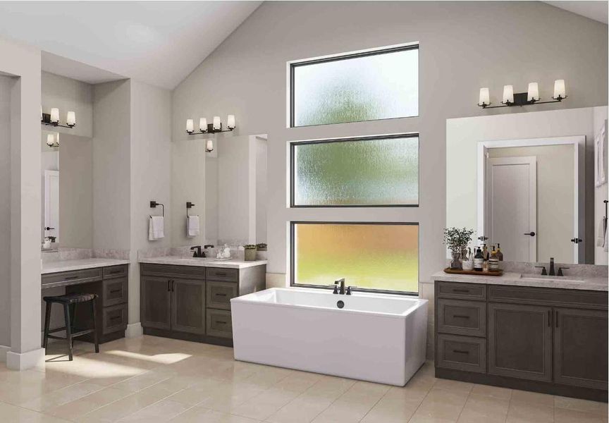 Furnished interior view inside a new home in , Missouri City (Image 5).