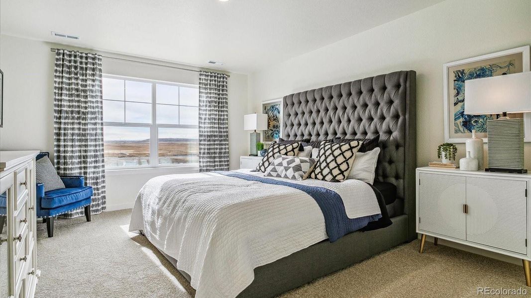 Furnished interior view inside a new home in Sky Ranch, Watkins (Image 21).