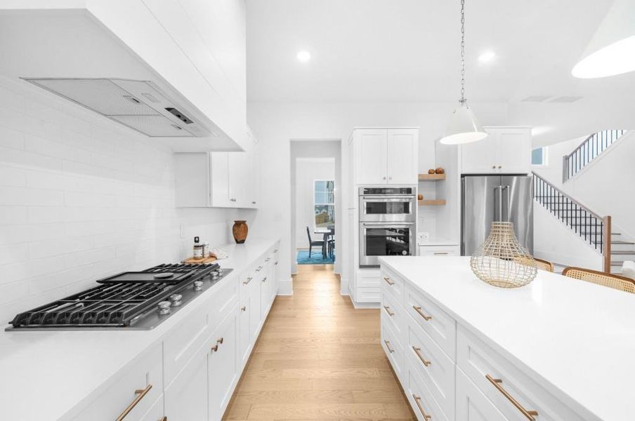 Furnished interior view inside a new home in , Canton (Image 18).