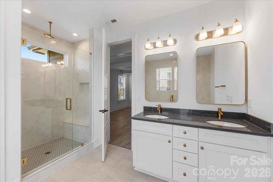 Furnished interior view inside a new home in , Charlotte (Image 11). Furnished interior view inside a new home in , Charlotte (Image 11).