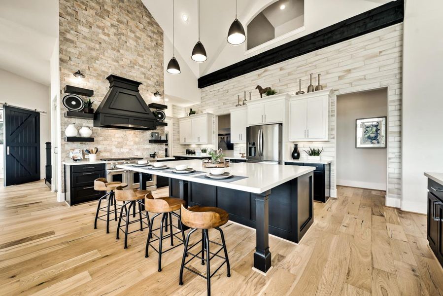 Representative furnished interior of a home built from the Grand Whitestone by Grand Homes in Kings Crossing, Parker (Image 9).