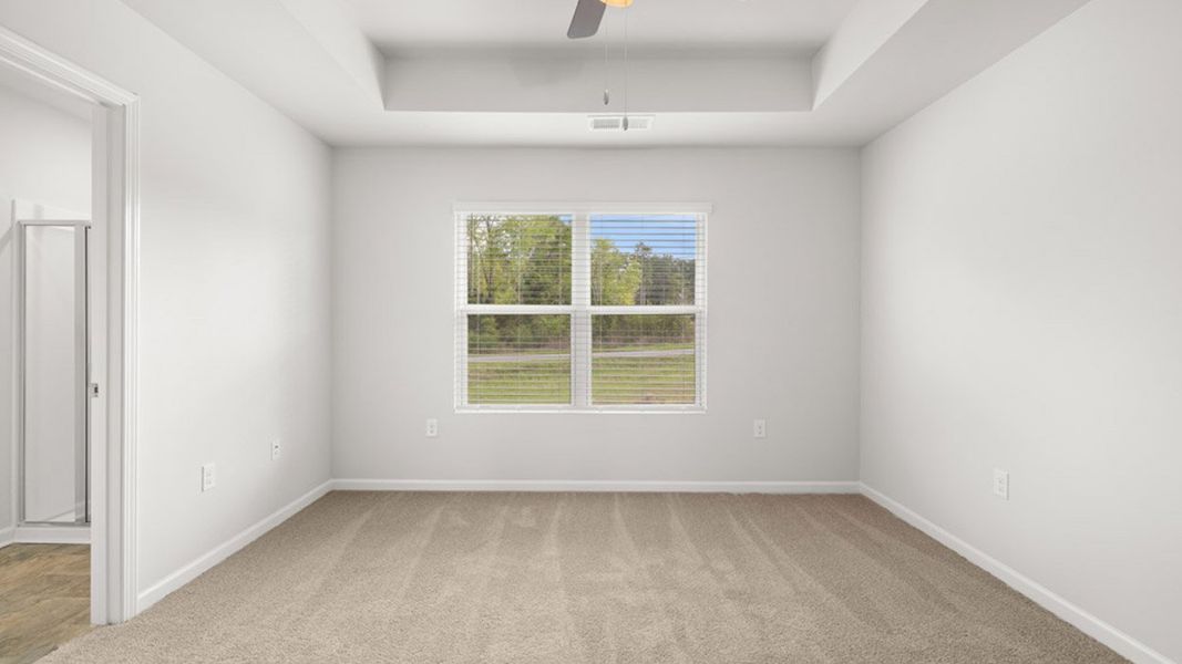 Representative unfurnished interior of a home built from the Ansley by D.R. Horton in Byrd Village, Graniteville (Image 19).
