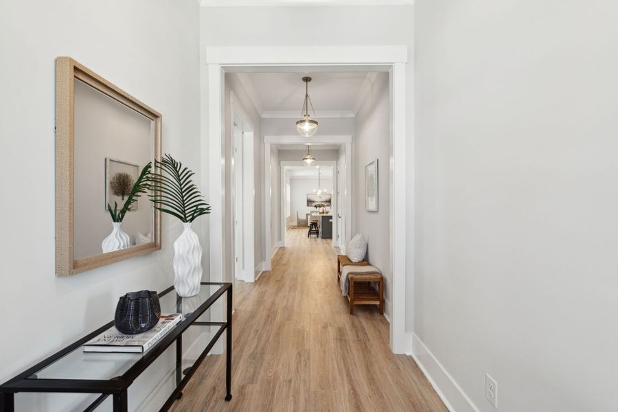 Furnished interior view inside a new home in Nexton, Summerville (Image 4).