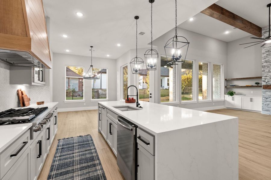 Furnished interior view inside a new home in , Montgomery (Image 16).