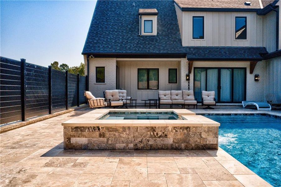 Exterior details and patio area of a home in , Cumming (Image 31).