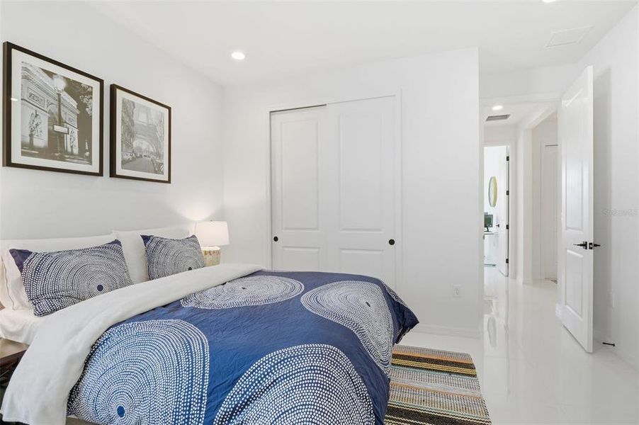 Furnished interior view inside a new home in , Punta Gorda (Image 24).