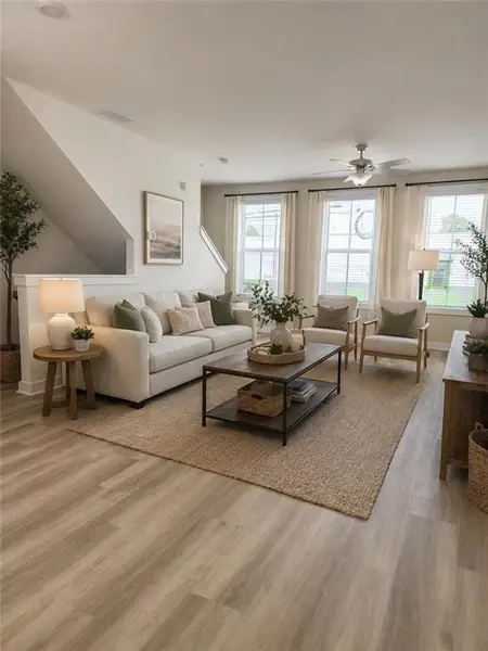 Furnished interior view inside a new home in Array, Atlanta (Image 3).