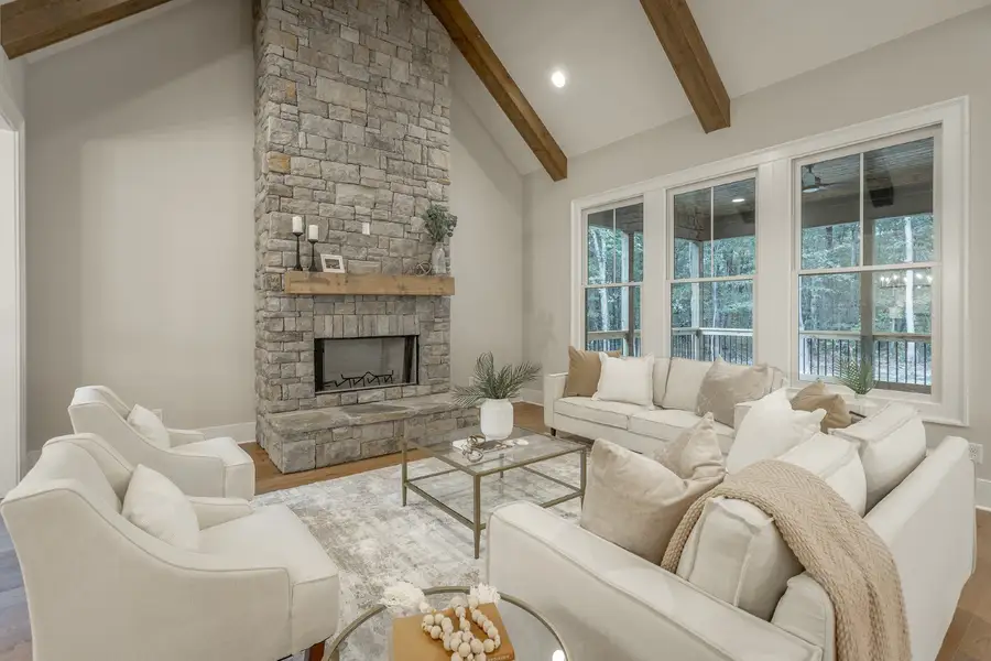 Furnished interior view inside a new home in River Gorge Ranch, Guild (Image 8). Furnished interior view inside a new home in River Gorge Ranch, Guild (Image 8).