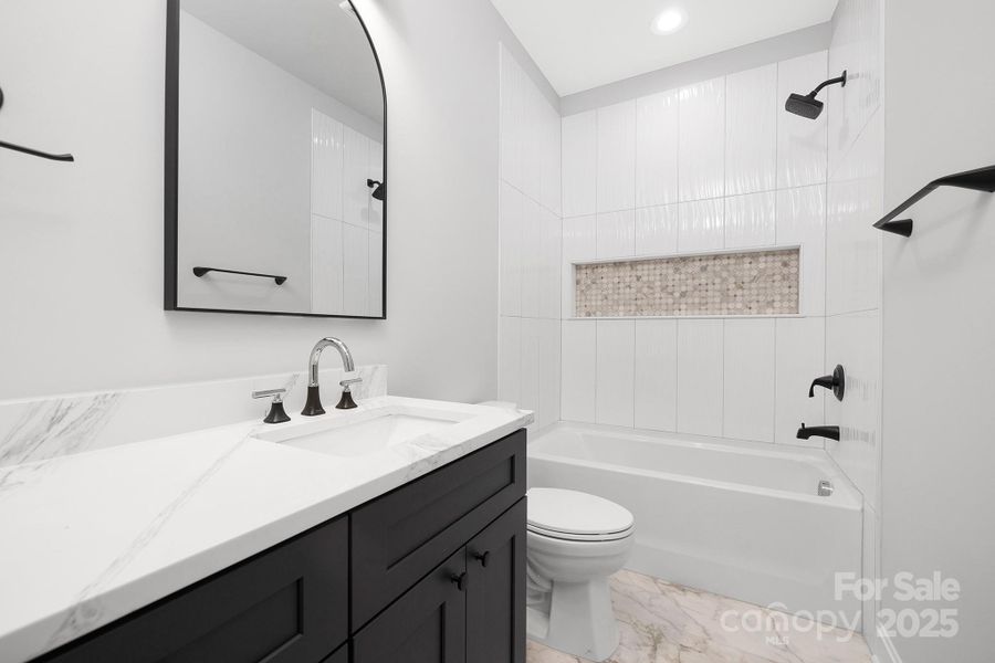 Furnished interior view inside a new home in , Charlotte (Image 6).