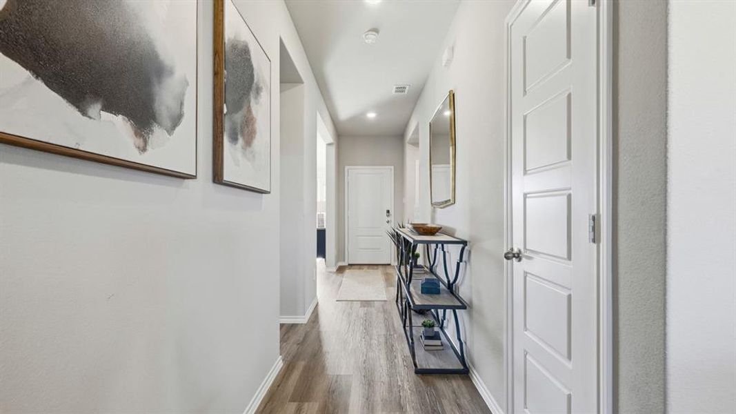 Furnished interior view inside a new home in Townes Landing, Fort Worth (Image 27).