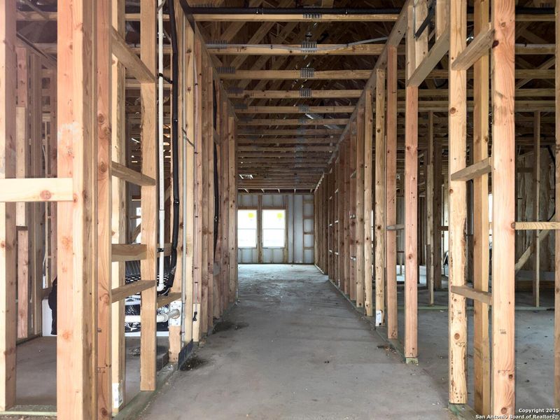 In-progress construction of a new home in Cordova Trails, Seguin, TX (Image 29).