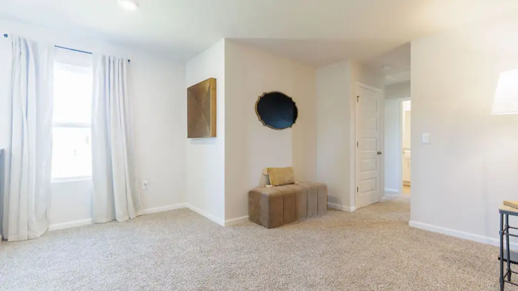 Furnished interior view inside a new home in Abilene Acres, Tallahassee (Image 26). Furnished interior view inside a new home in Abilene Acres, Tallahassee (Image 26).