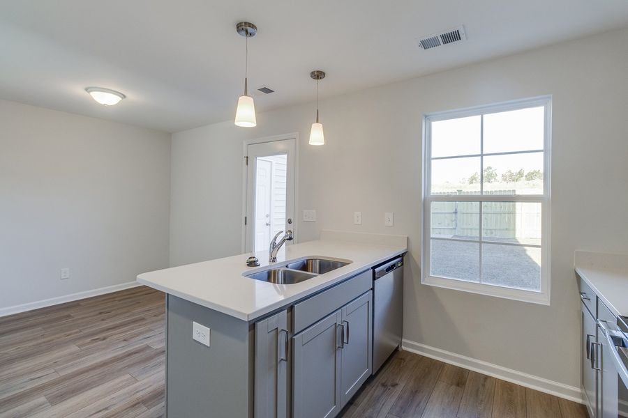 Furnished interior view inside a new home in Astoria, Columbia (Image 10).