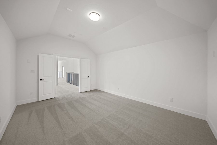 Spacious, unfurnished interior of a new home in Fields - 40' Lots, Frisco (Image 34).