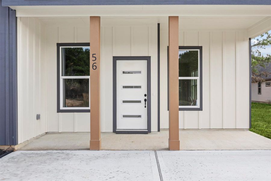 Exterior details and patio area of a home in , Cleveland (Image 16).