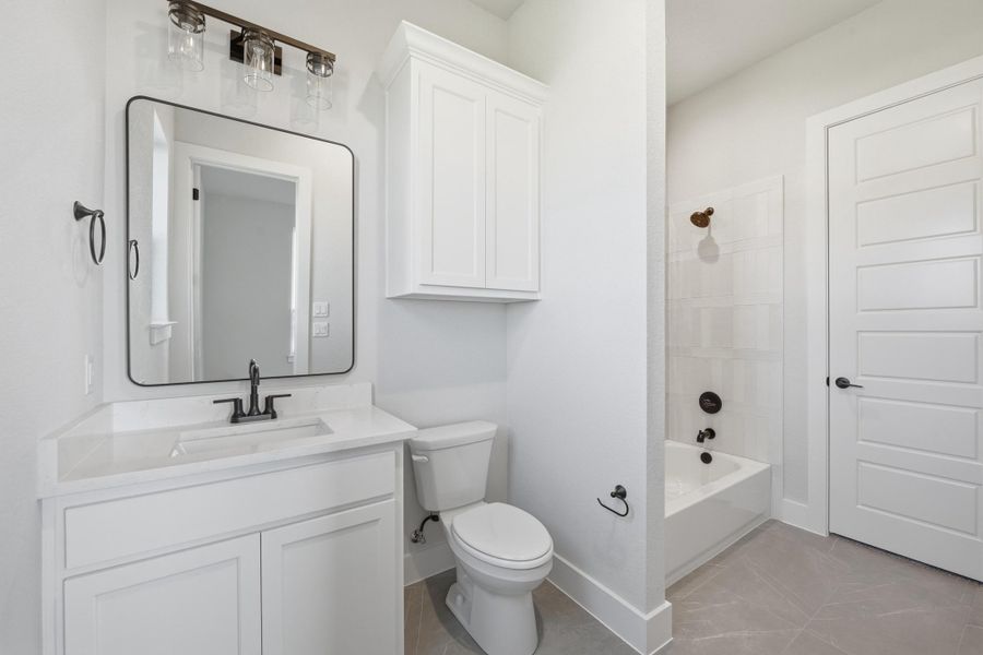 Furnished interior view inside a new home in Aledo Heights - Aledo ISD, Aledo (Image 18).