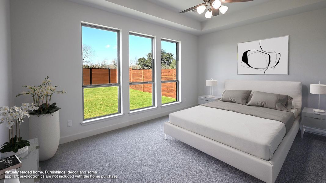 Furnished interior view inside a new home in Juniper Springs, Lockhart (Image 8).