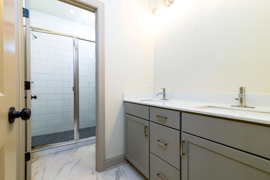 Furnished interior view inside a new home in , Charleston (Image 8).