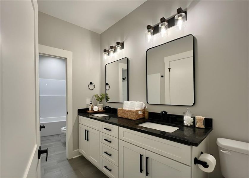 Furnished interior view inside a new home in , Conyers (Image 29).