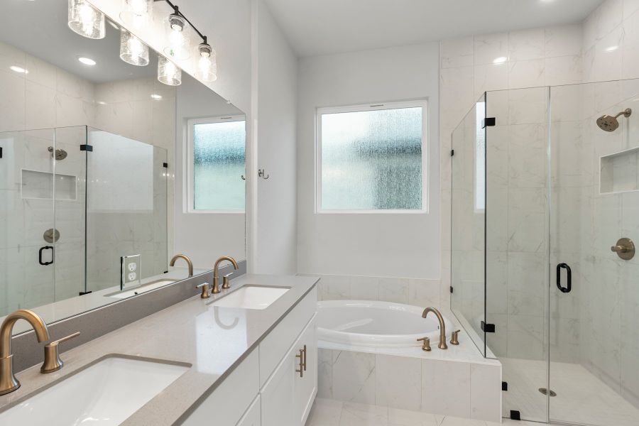 Furnished interior view inside a new home in Lariat, Liberty Hill (Image 13).