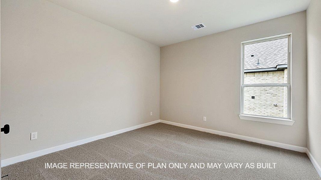 Spacious, unfurnished interior of a new home in Wellborn Settlement, College Station (Image 21).