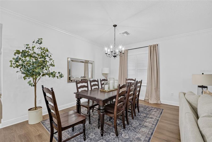 Furnished interior view inside a new home in , Alachua (Image 17).